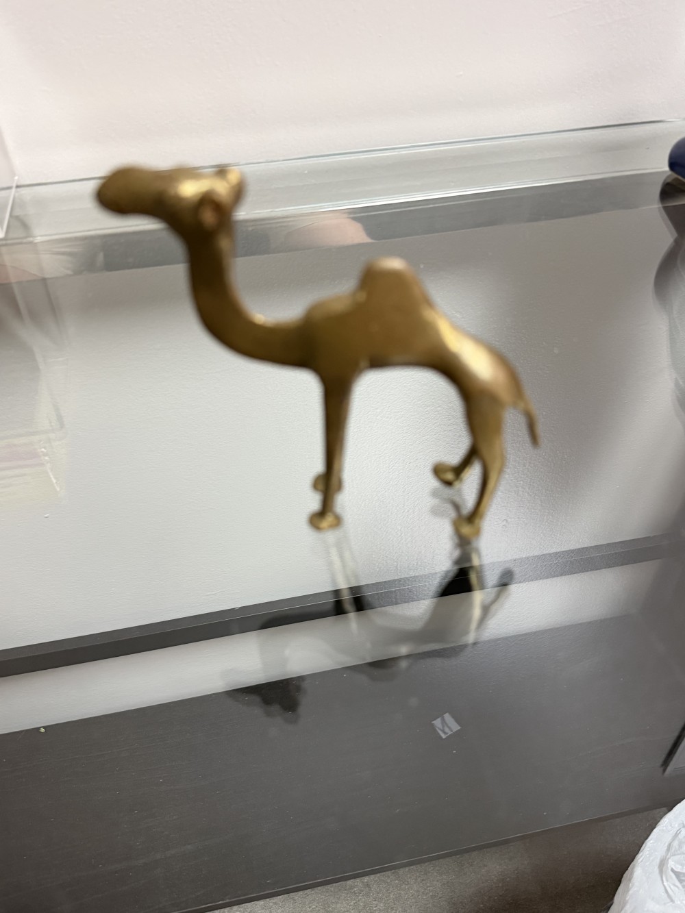 Adorable brass camel