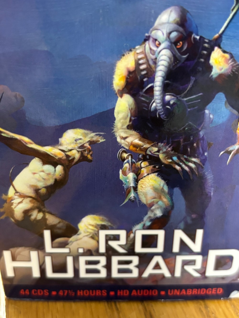 Audiobook Battlefield Earth L Ron Hubbard Unabridged 44 CD Full Cast HD Audio