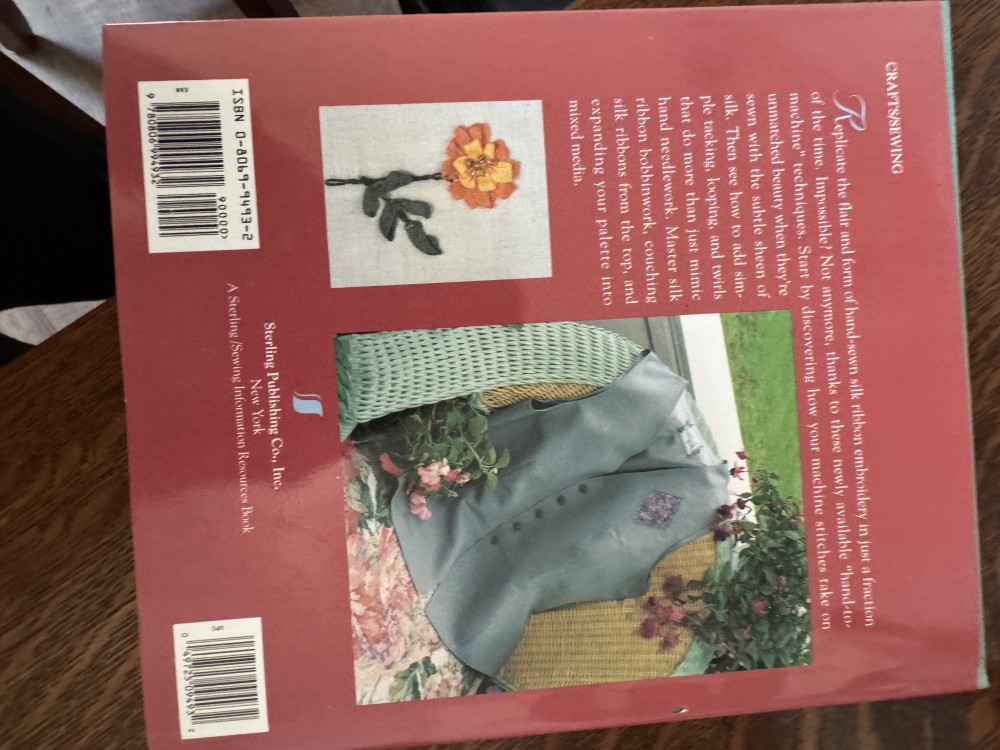 HBB, SEWING SILK RIBBON MACHINE EMBROIDERY