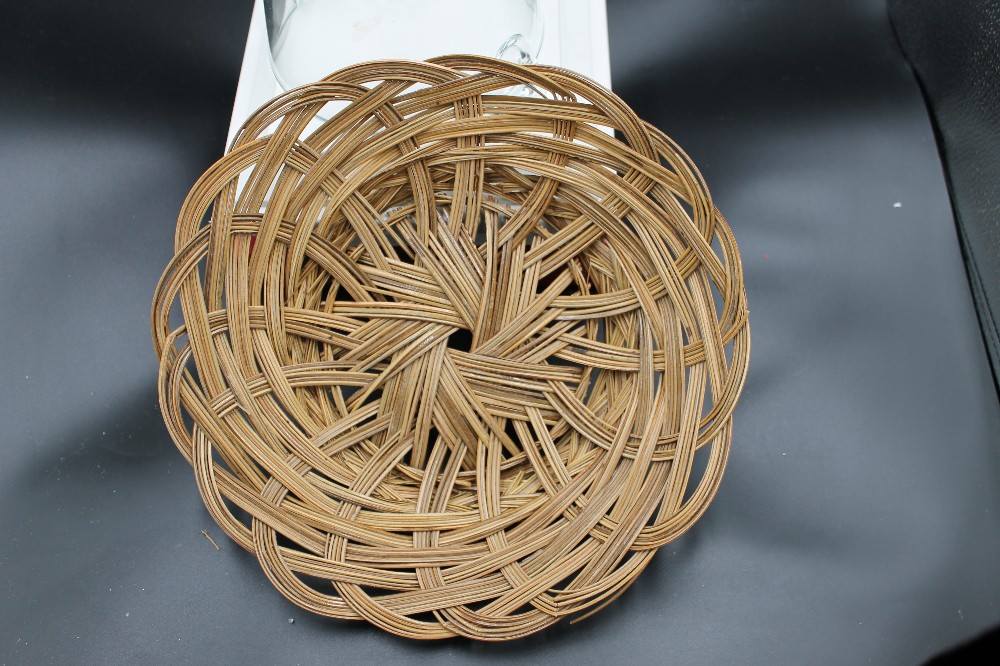 Shallow basket medium brown