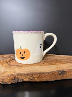 Hartstone Barista Halloween Mug Starbucks Coffee Cup Witch Pumpkin Ghost