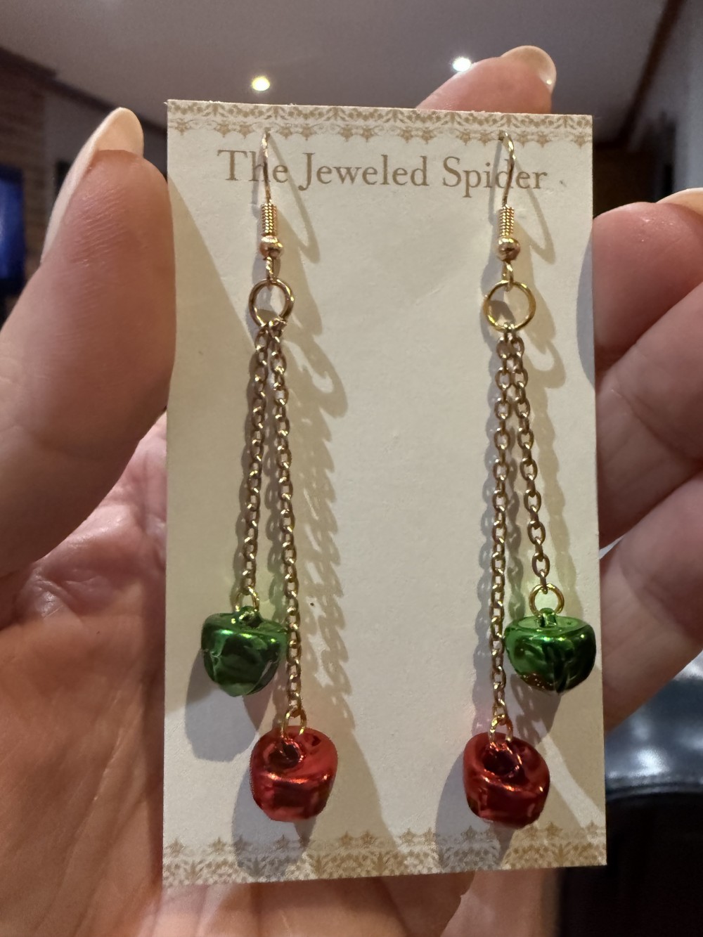 Earrings - Christmas Jingle Bells - Two