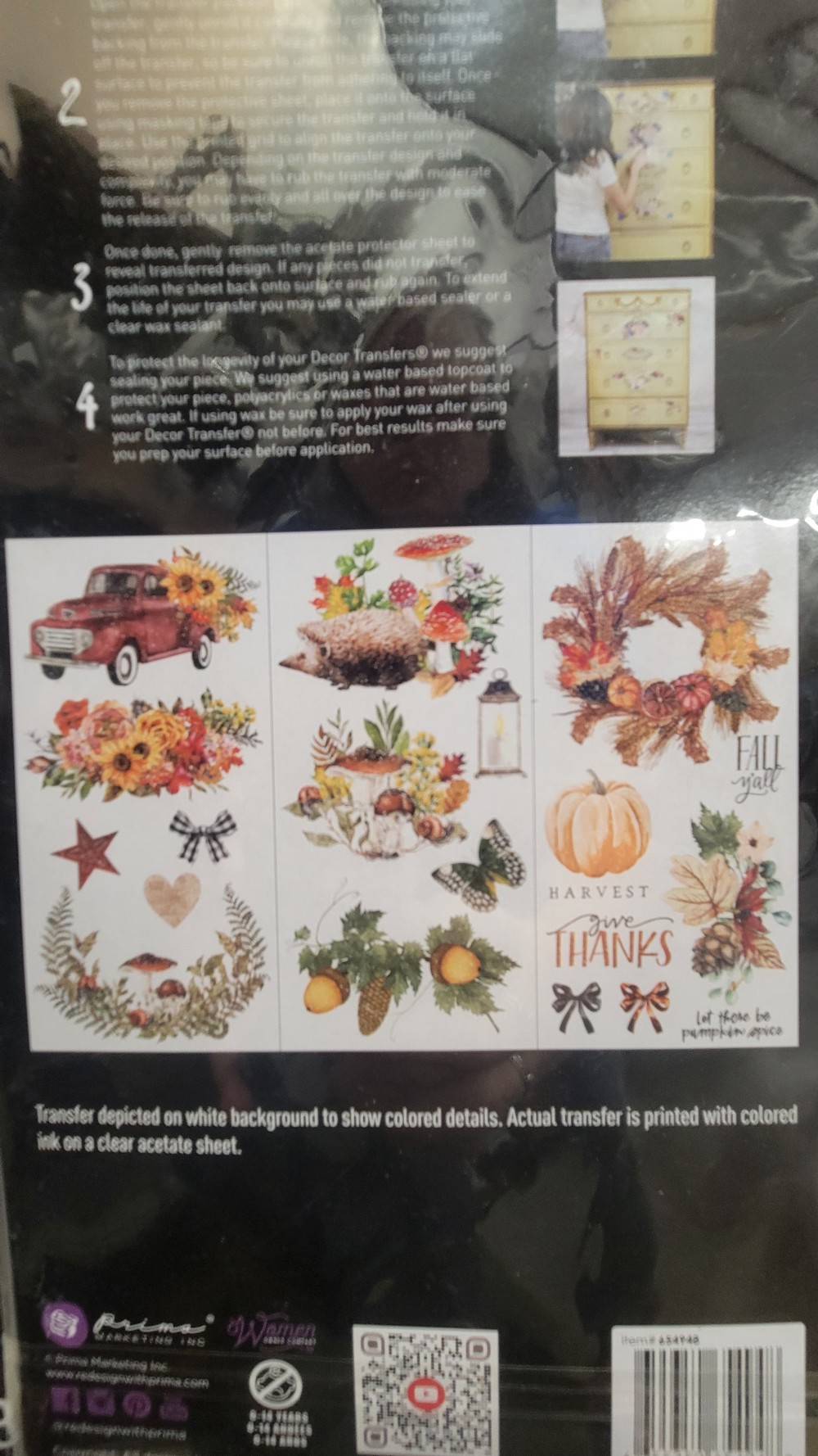 Autumn Essentials Transfer