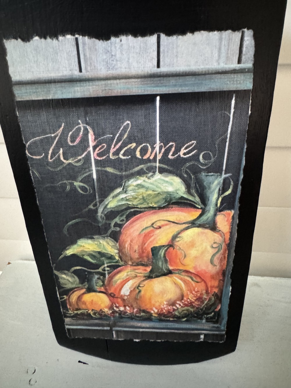 FALL WELCOME SIGN