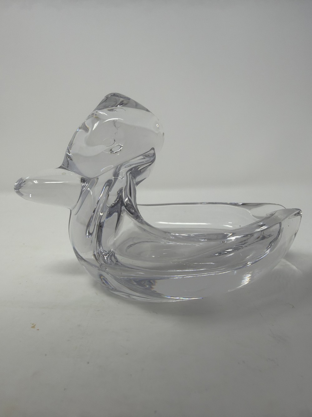 Duncan Miller Glass Duck Ashtray