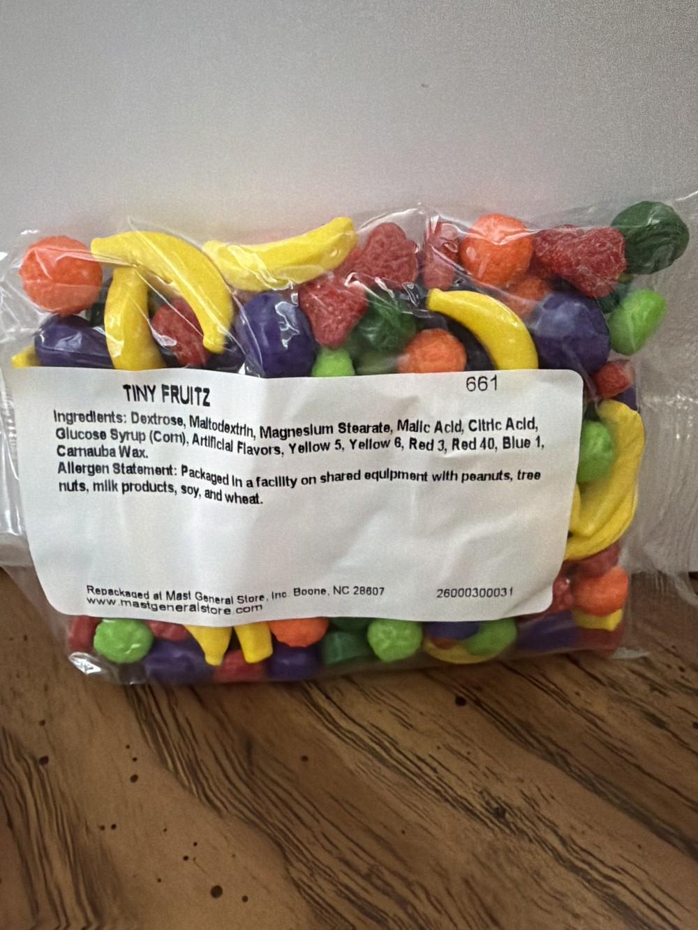 Runts Tiny Fruit candy