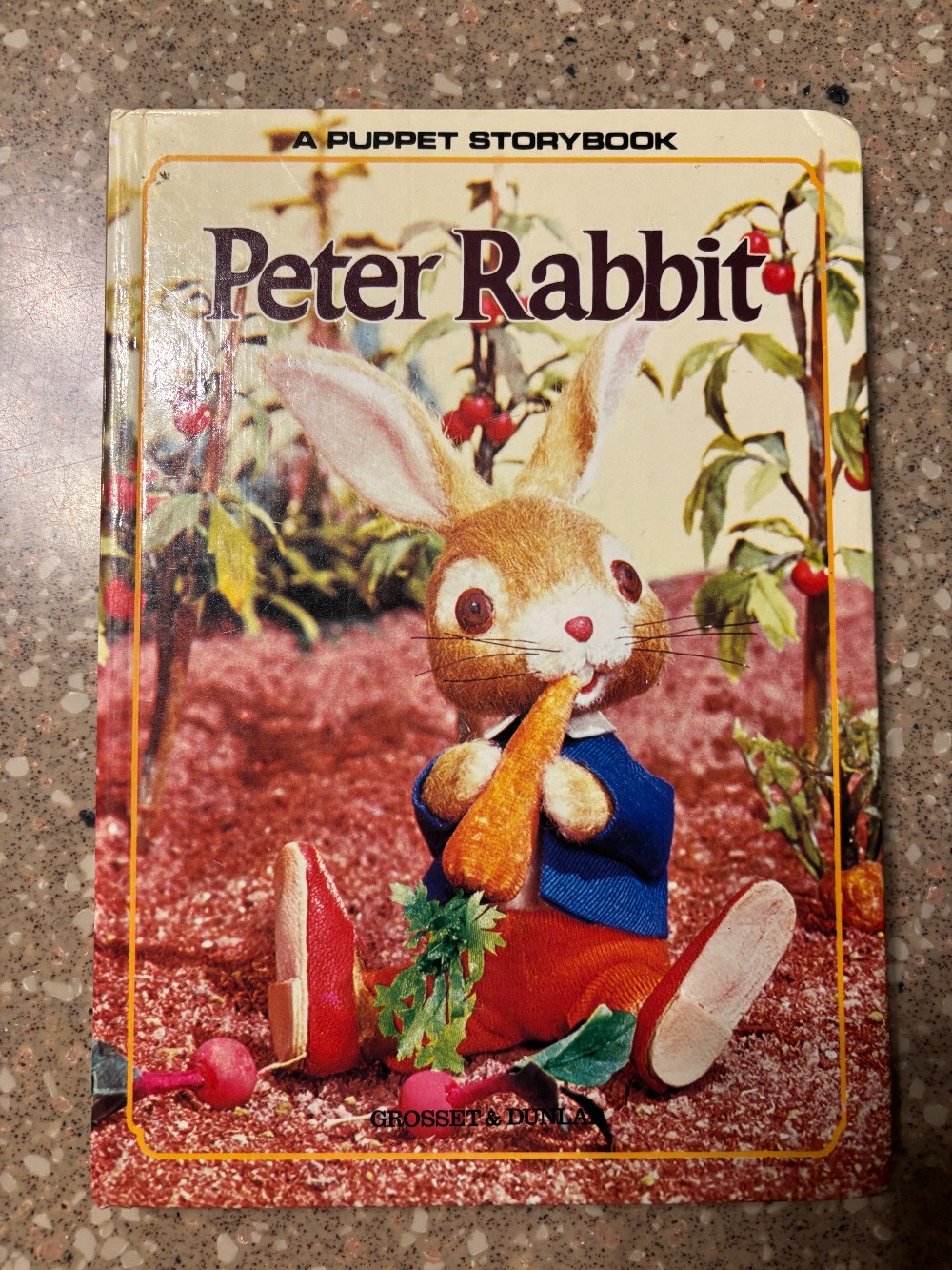 Peter Rabbit A Puppet Storybook hardcover 1968
