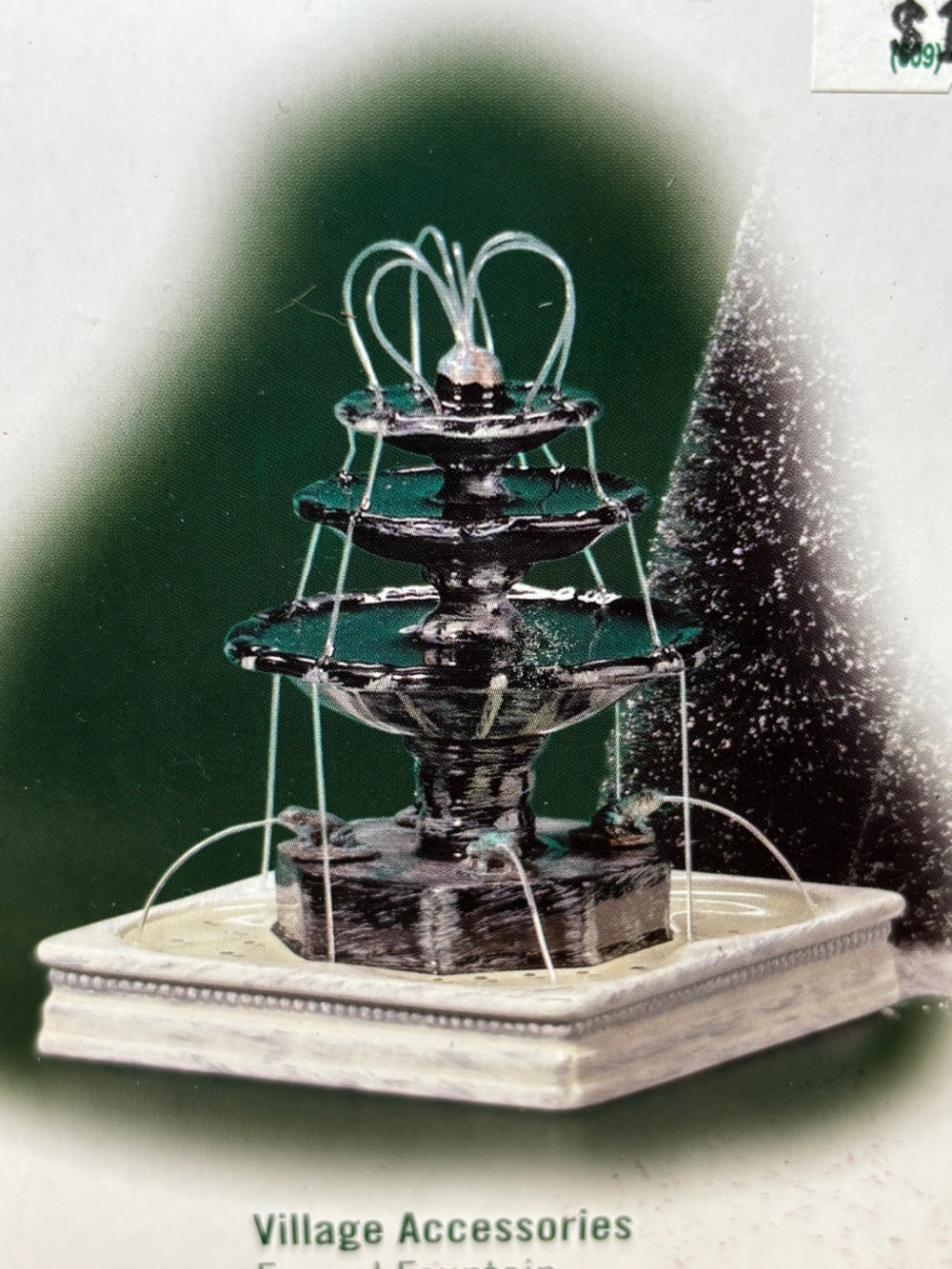 Department 56 Village Accessories Formal Fountain 53321 Retired with Box