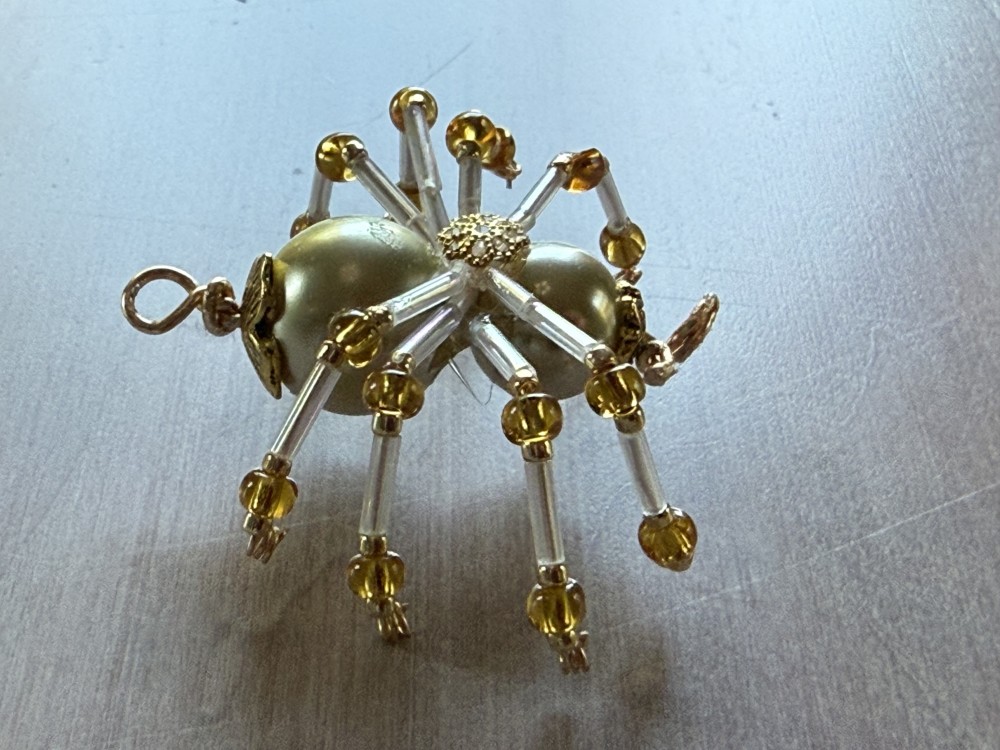 Ornament - Spider M Golden Pearls WL