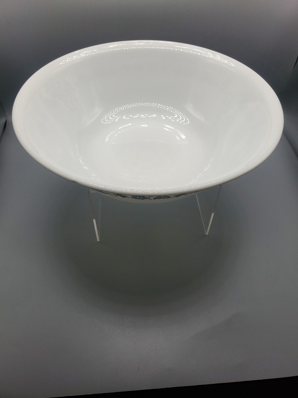 Corelle Old Towne Blue Round Serving Bowl