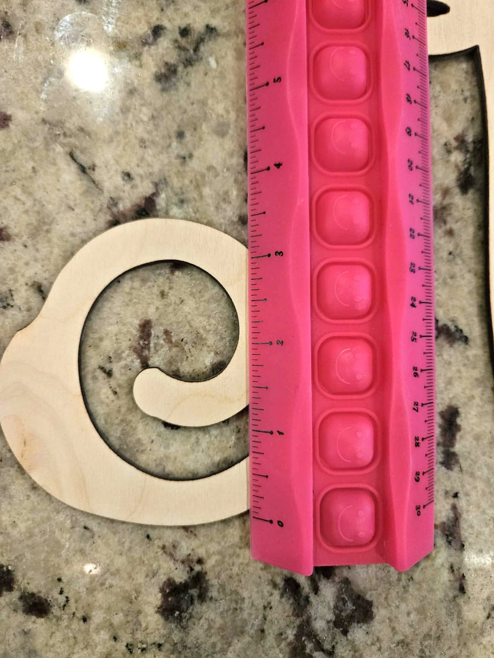 11.5 in Laser Cut Unfinished Wood Letter R