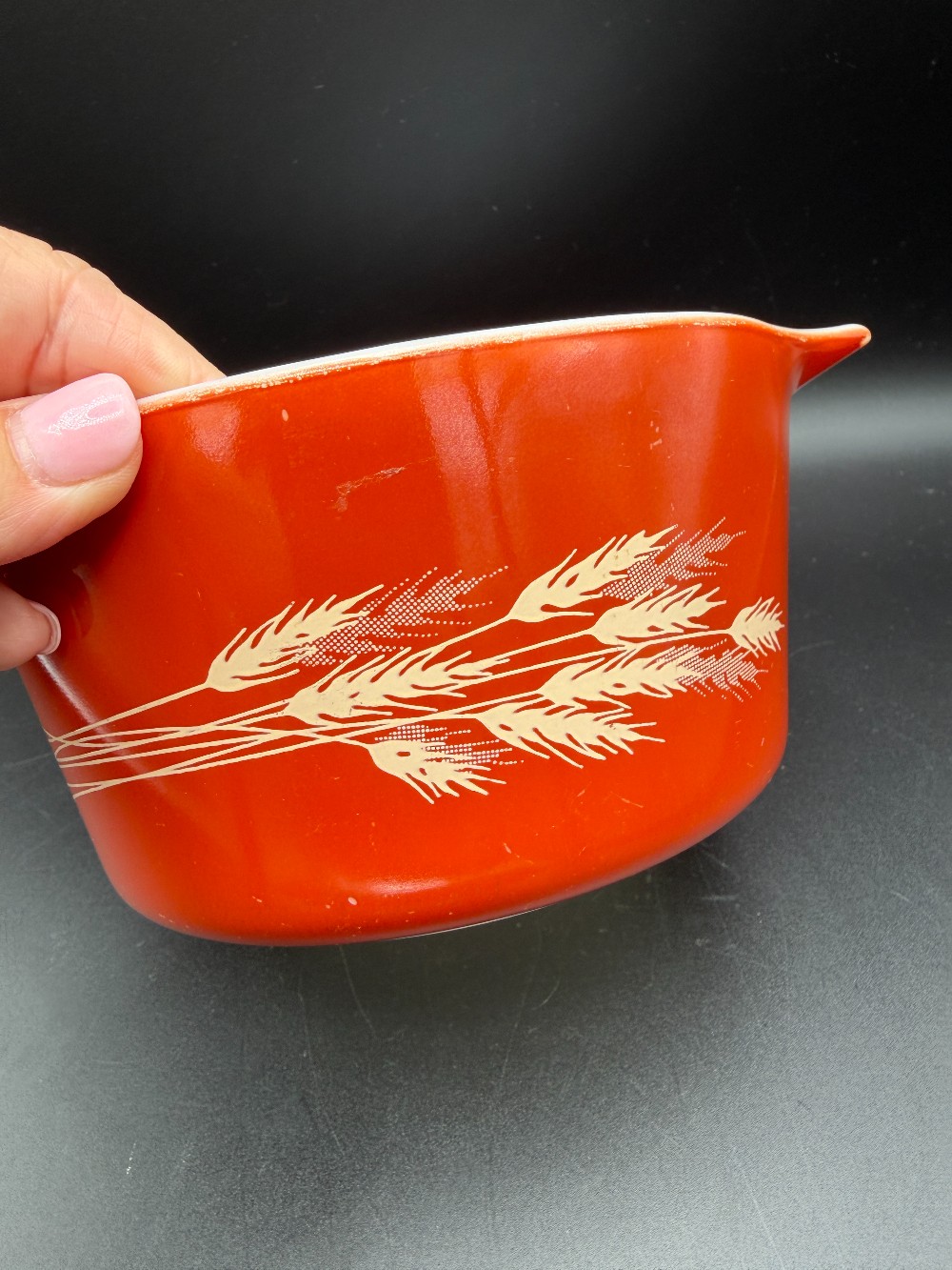 Pyrex 473 Autumn Harvest Wheat