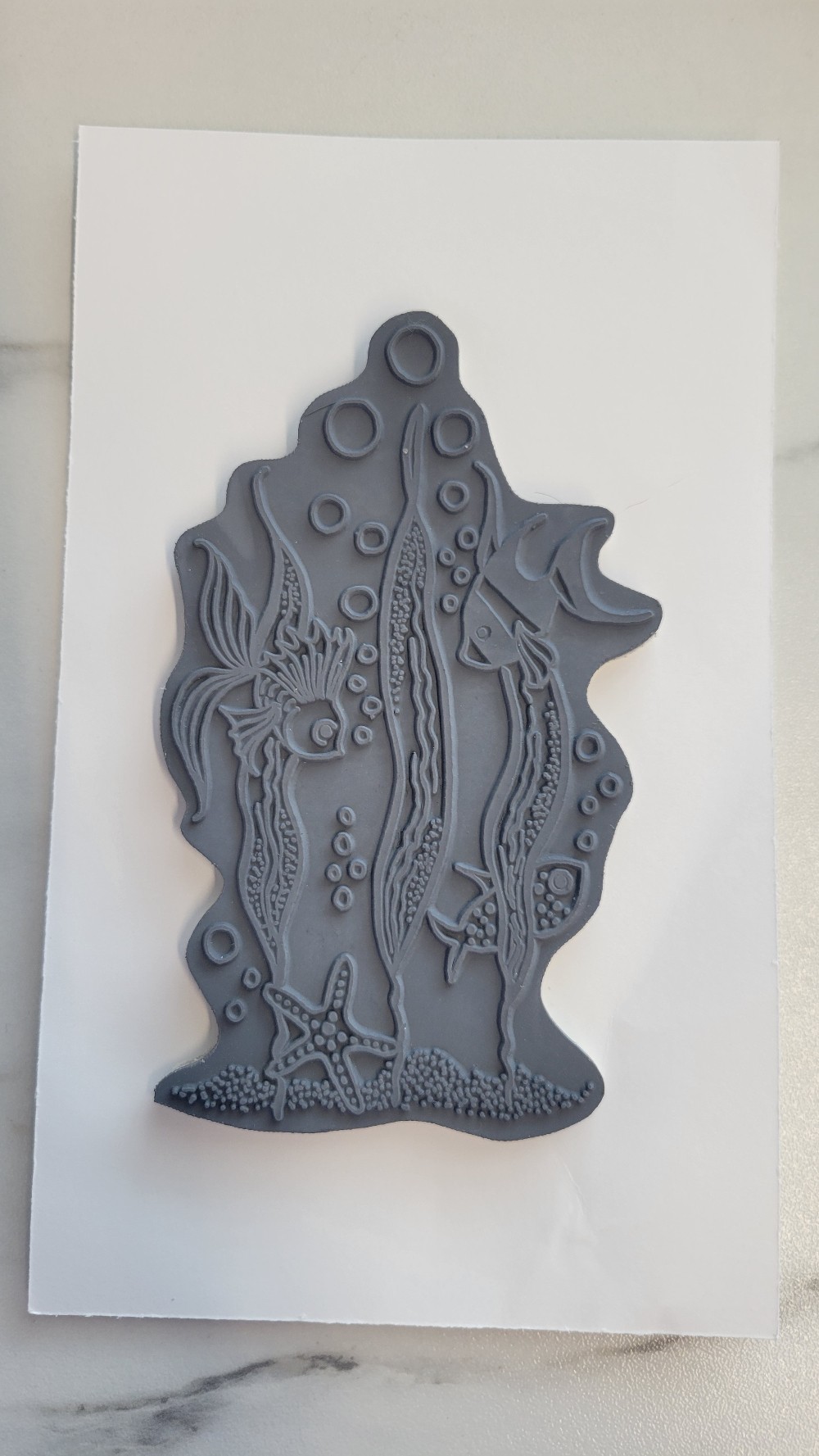 Fish Friends Cling Mount Stamp - CM1343Q