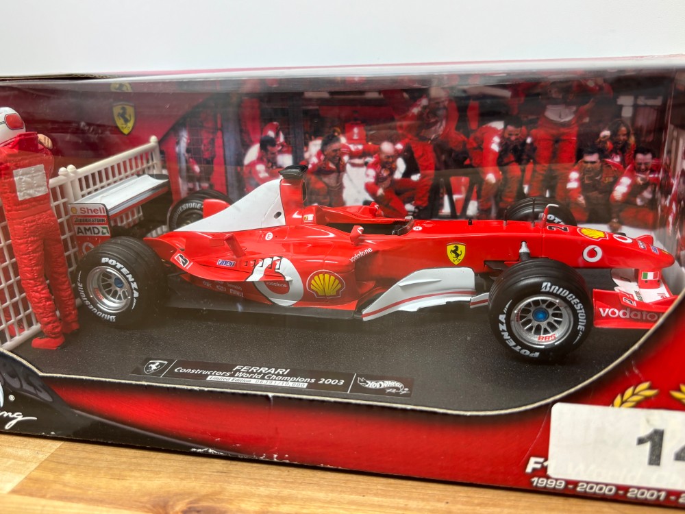Hot Wheels Ferrari F2003-GA Constructors World Champions 2003 Limited Edition