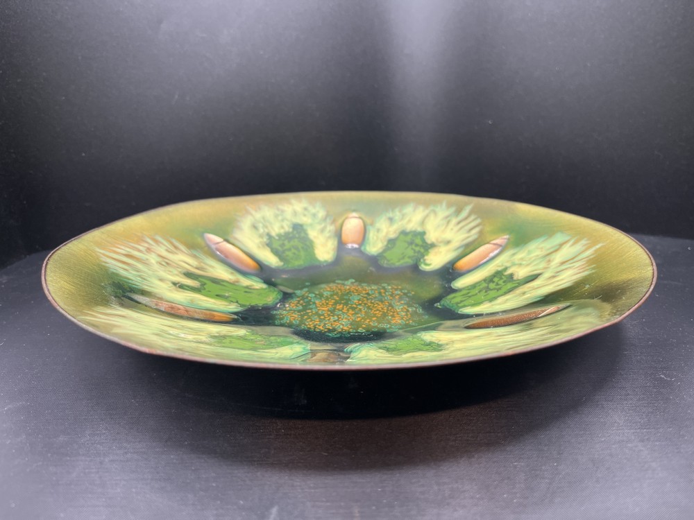 MCM Edwards Star Copper/Enamel Bowl