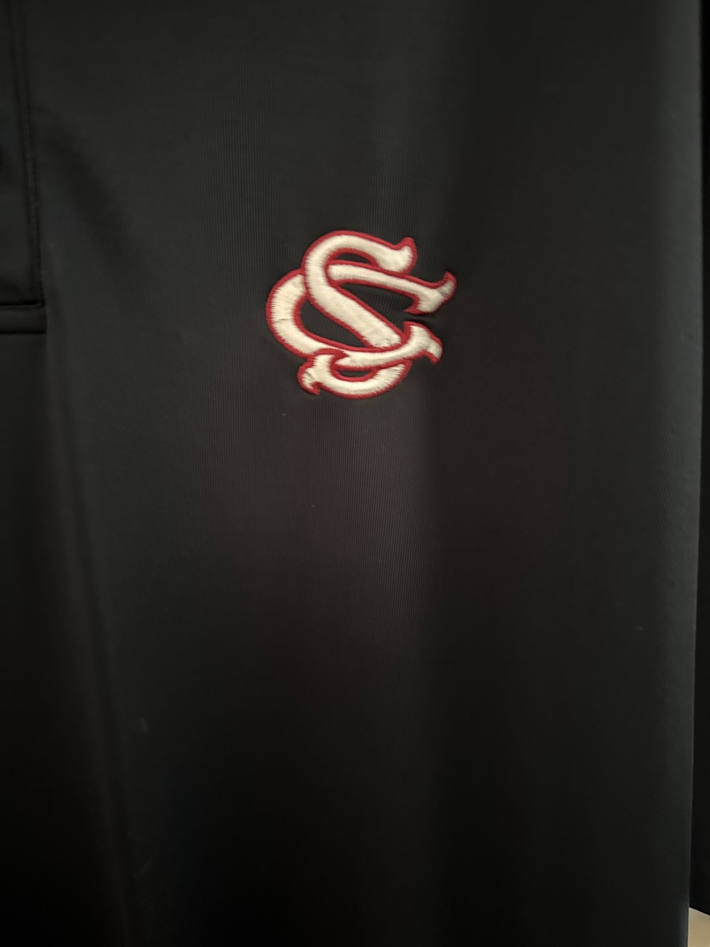 UNDER ARMOUR BLACK POLO  XL