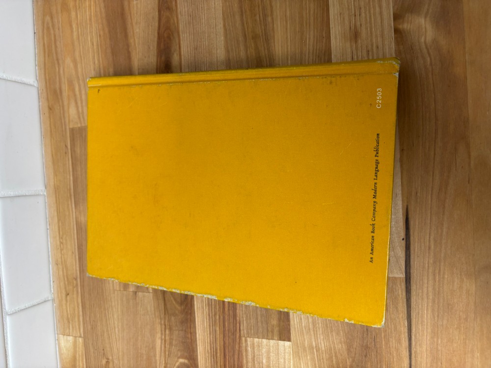 Book Spanish Conversational Review Grammar Third Edition Hesse Orihuela 1970 Hardcover