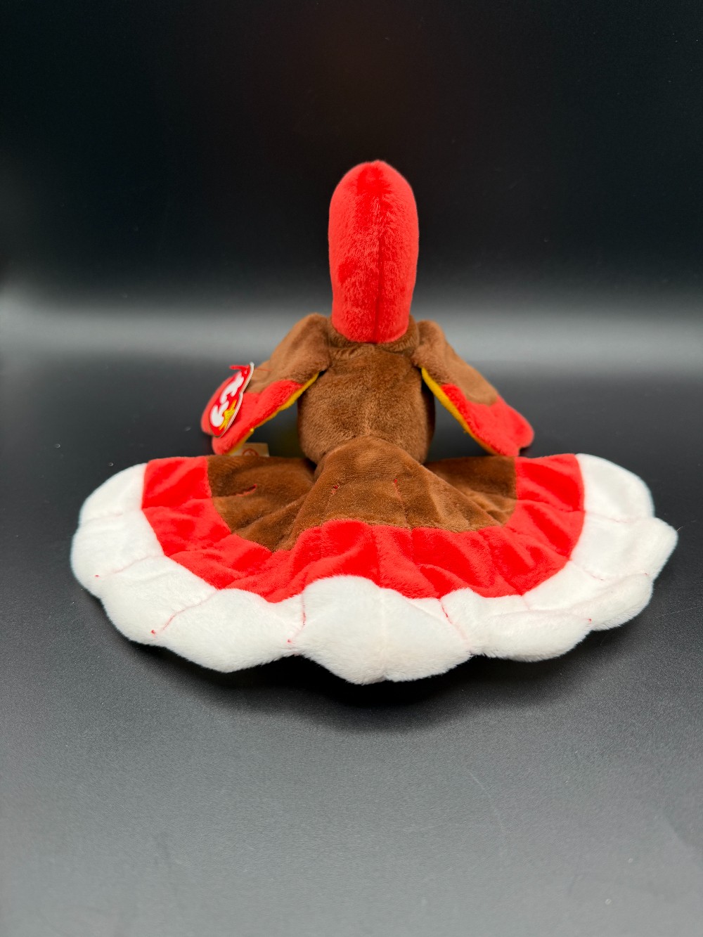 Vintage 1997 Ty Beanie Baby Gobbles the Turkey - Authentic 5th Gen Style 4034