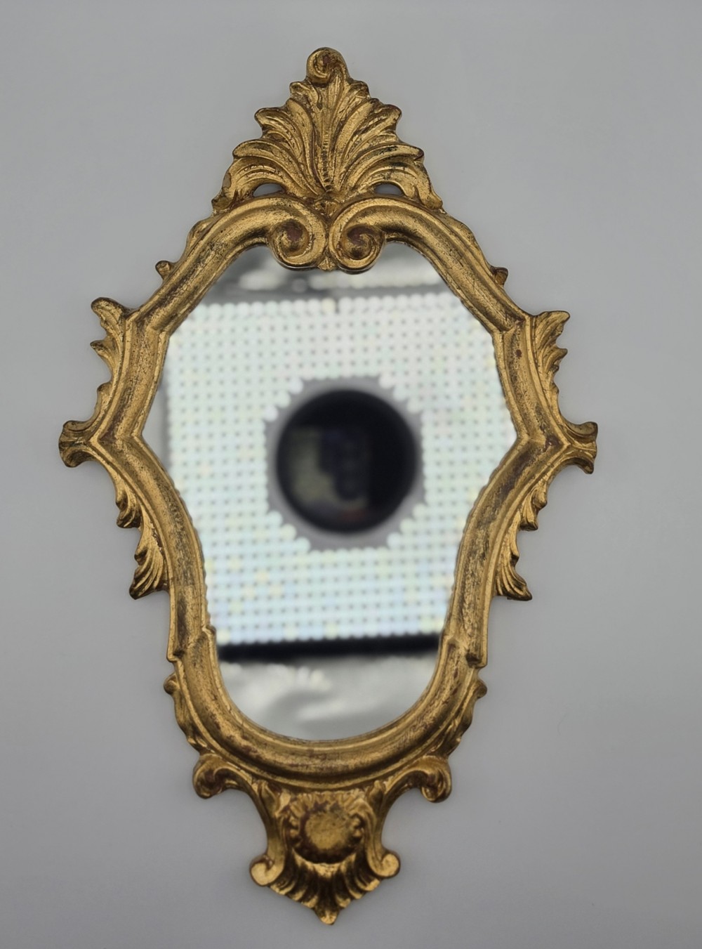 Vintage Italian Florentina Gold Giltwood Mirror