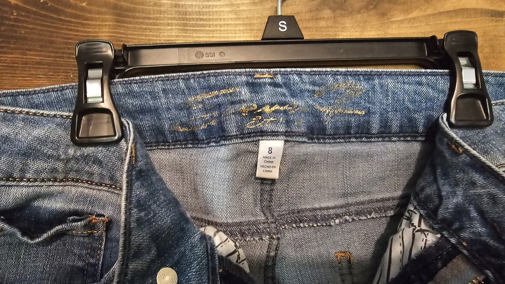 Size 8 custom jeans
