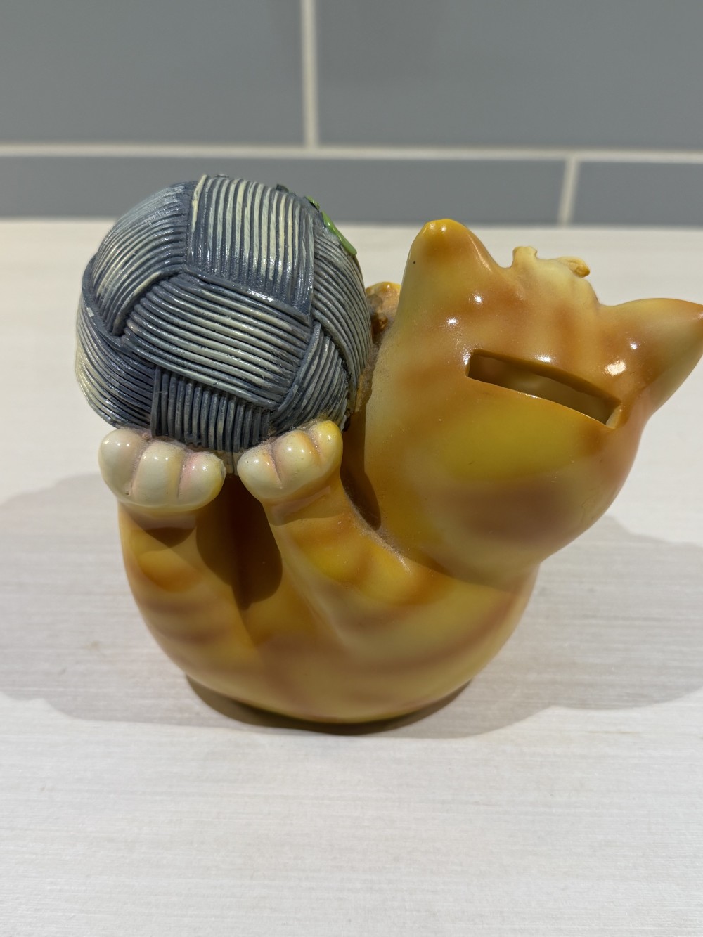 Vintage Catnip Fund Cat Coin Bank 5’