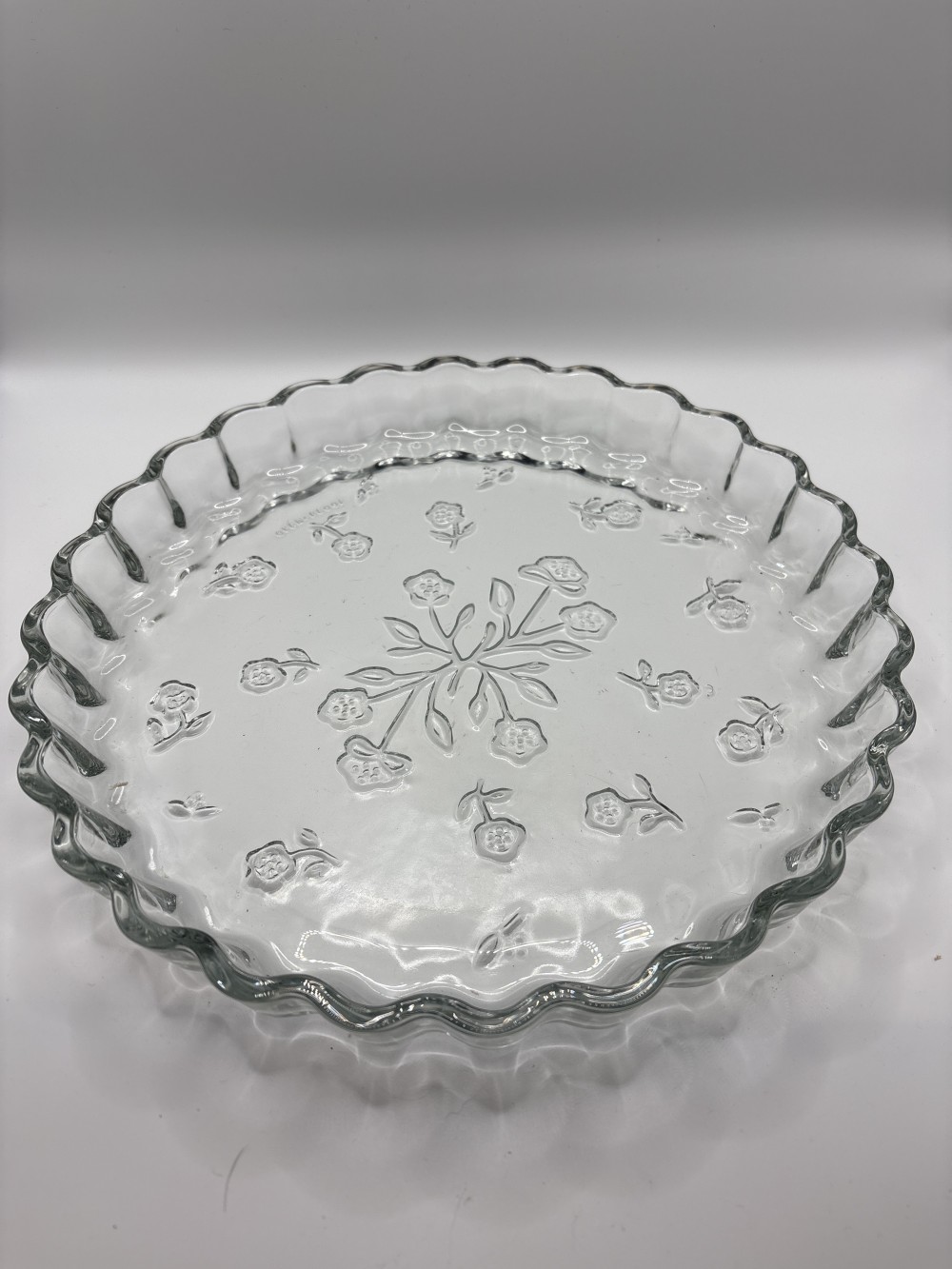 Anchor Hocking Clear Quiche/Pie Dish 