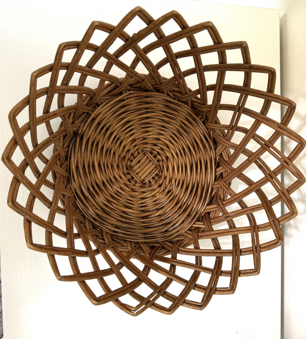 Open weave basket