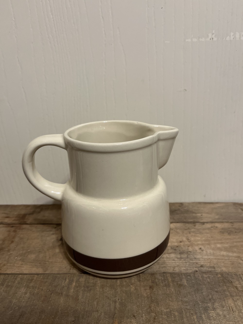 Vtg McCoy Pottery milk pitcher