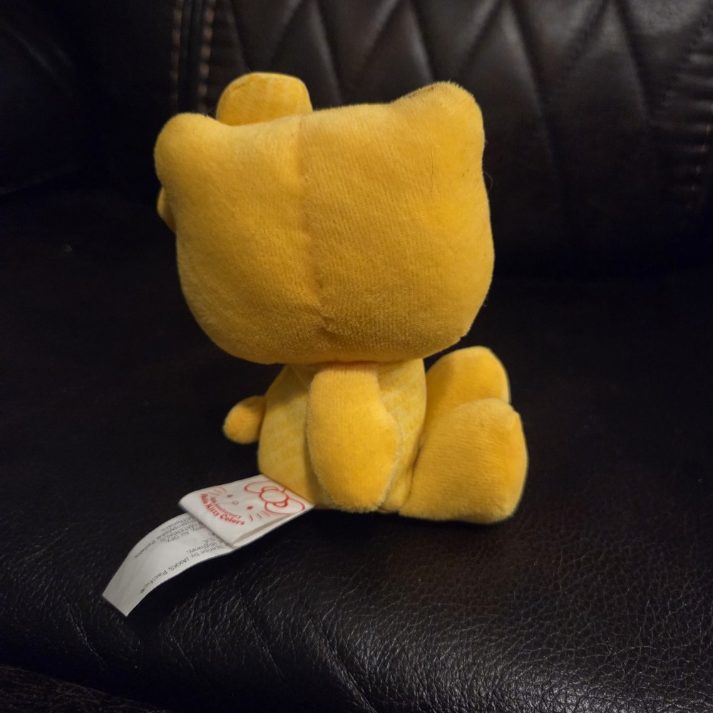 Hello Kitty 35th Anniversary Kitty Colors Plush Yellow