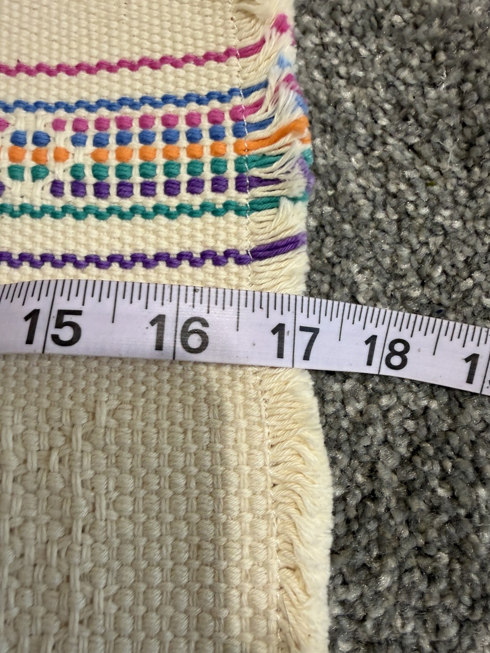 Handwoven placemats set of 4