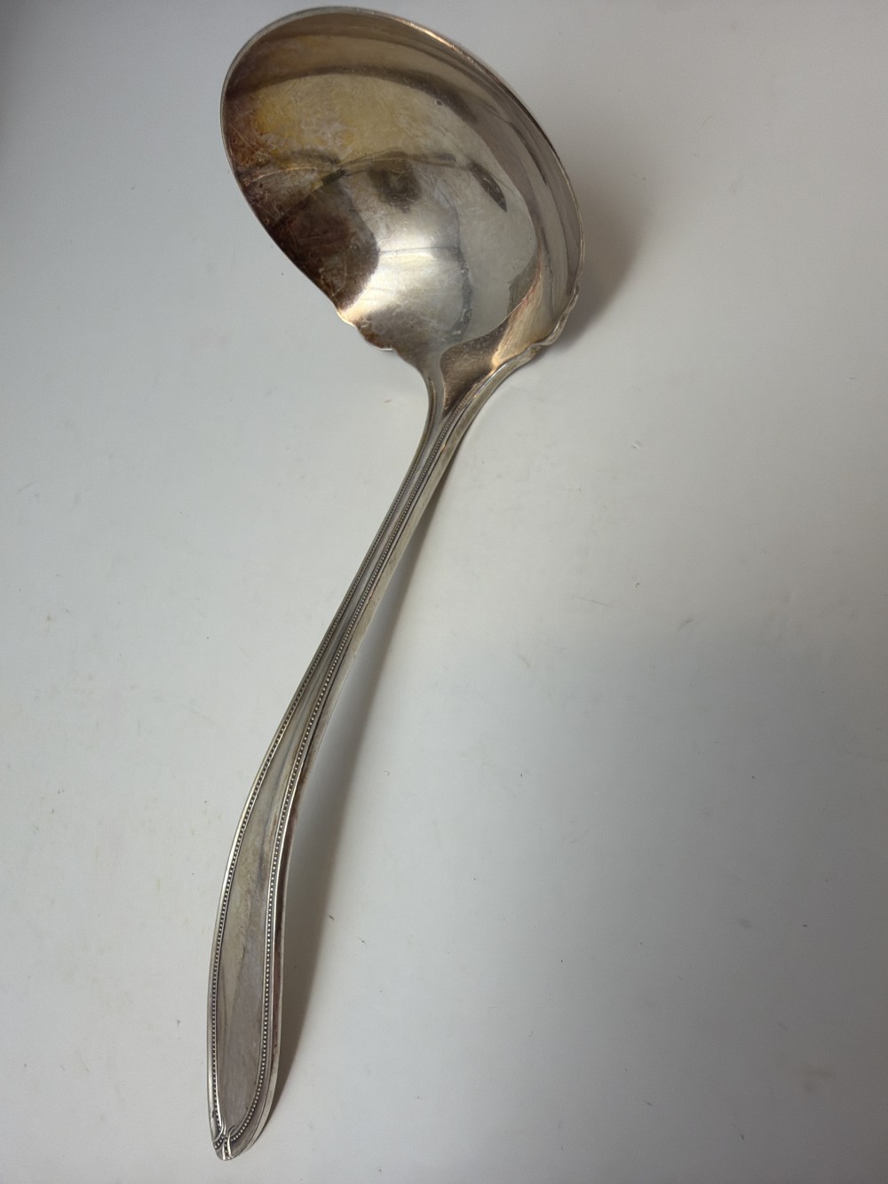 Vtg Silverplate Small Gravy Ladle