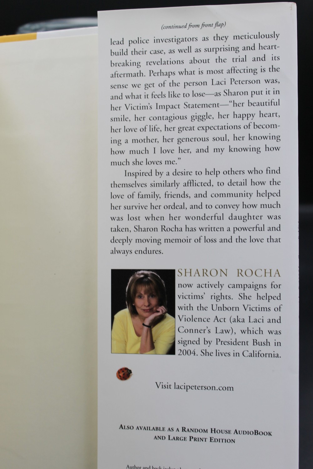 Hardcover FOR LACI by Sharon Rocha