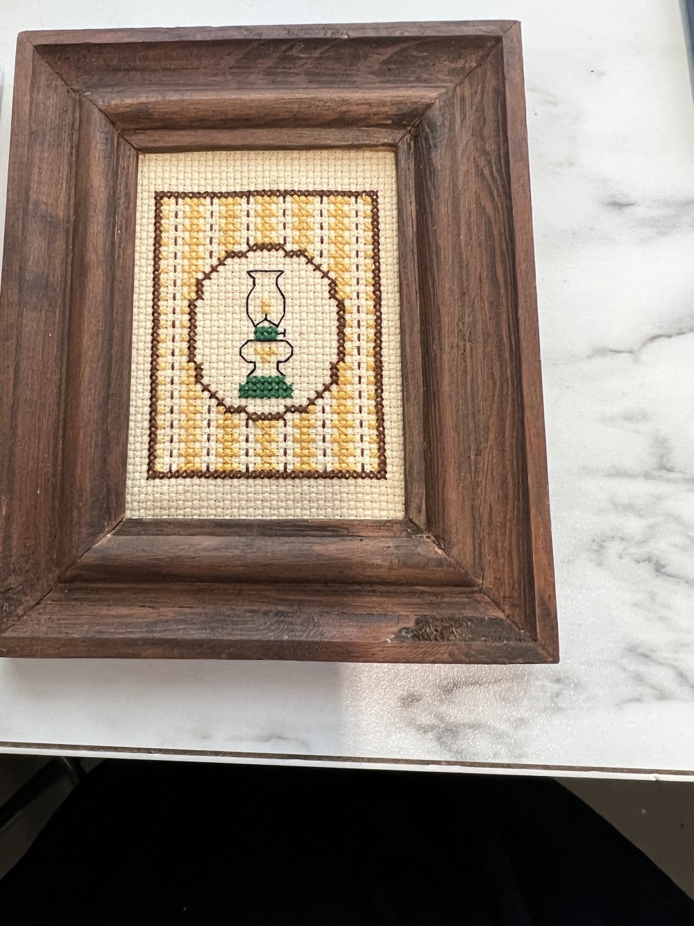 Vintage Framed Needle Point