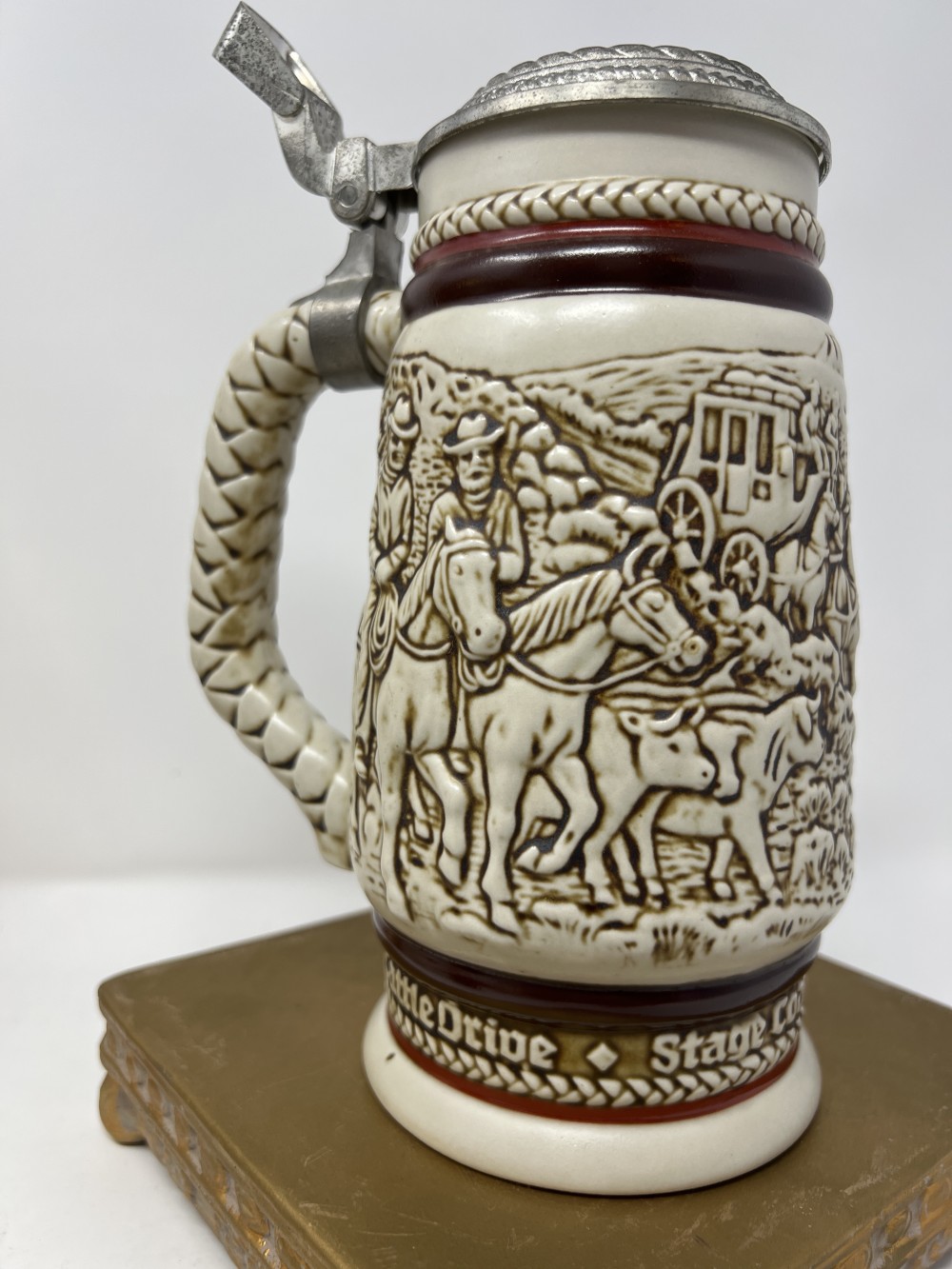 1980 Avon Cowboys Beer Stein