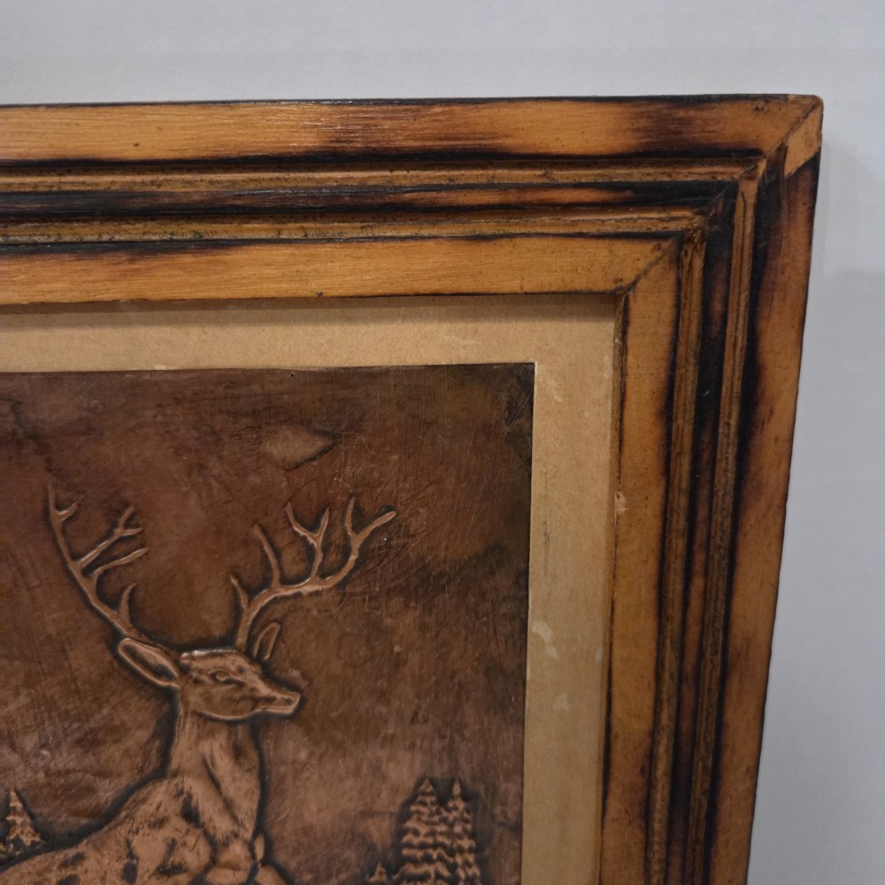 VTG Copper Relief Deer & Pheasant