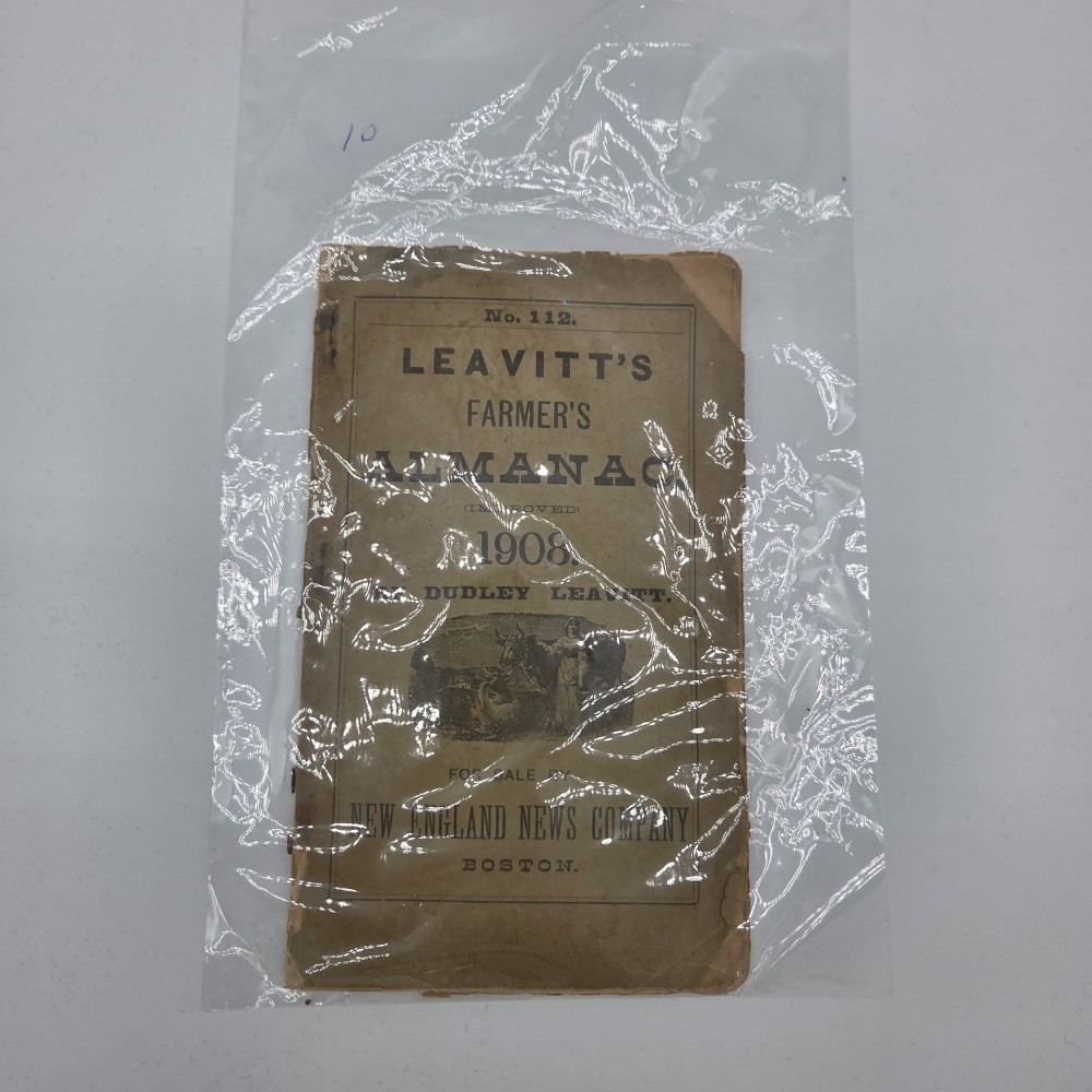 1908 Leavitts Farmers Almanac