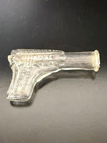 1930-40s Space Ray Gun Candy Container Clear Glass