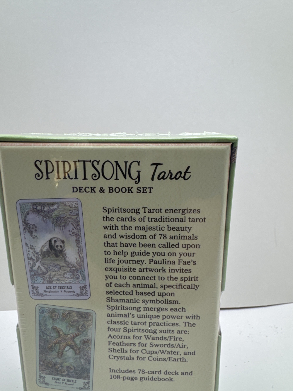 TAROT DECK SPIRIT SONG BY PAULA FAE
