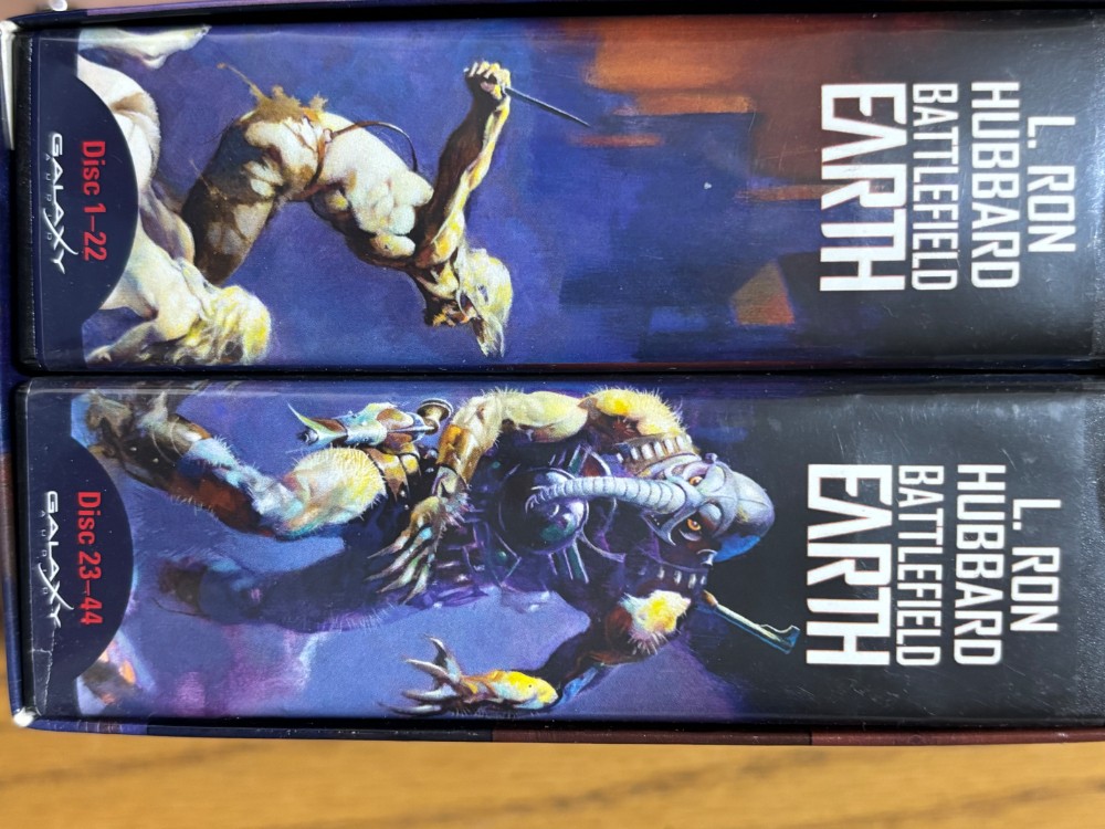 Audiobook Battlefield Earth L Ron Hubbard Unabridged 44 CD Full Cast HD Audio