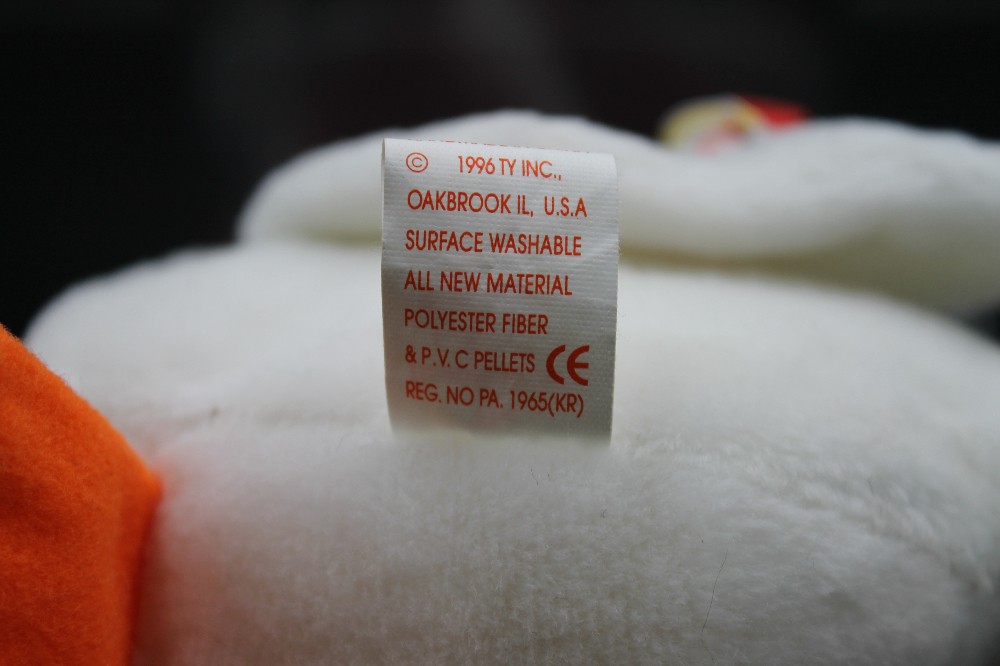 Beanie Baby VTG 1996 Gracie the Swan