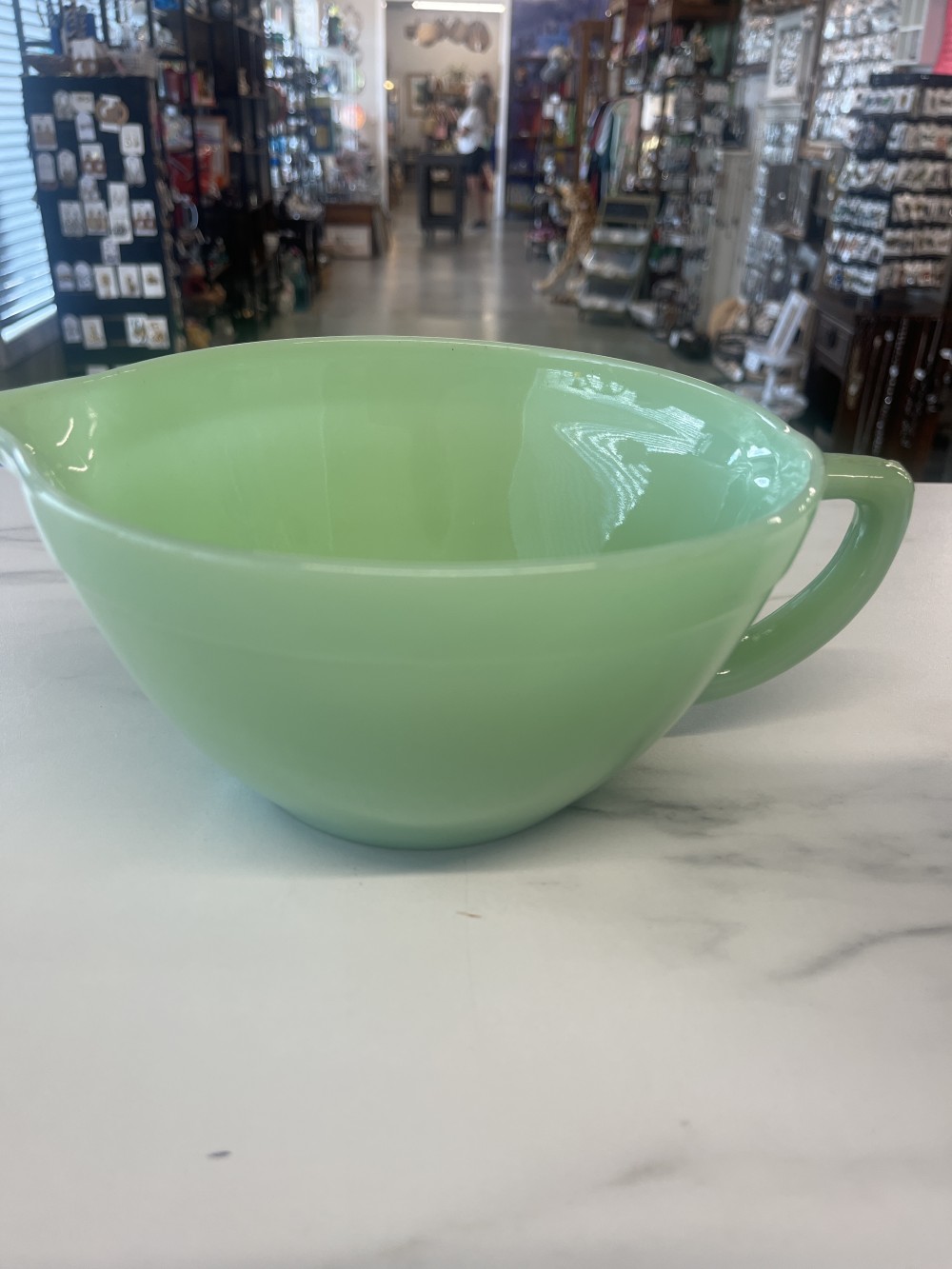 Vtg Fire King Jadeite batter bowl