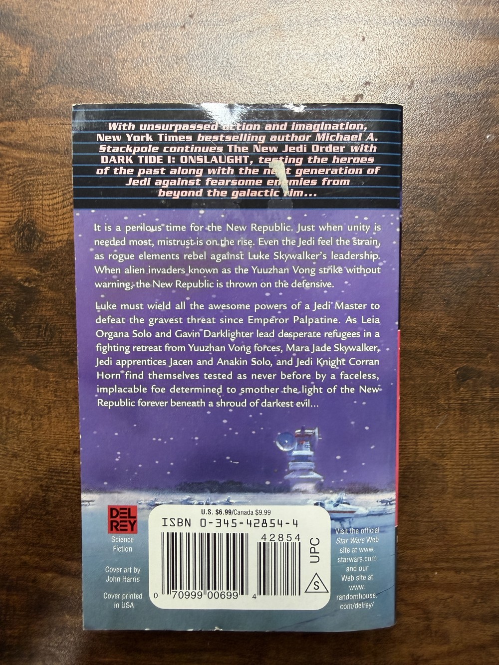 Star Wars the New Jedi Order Book