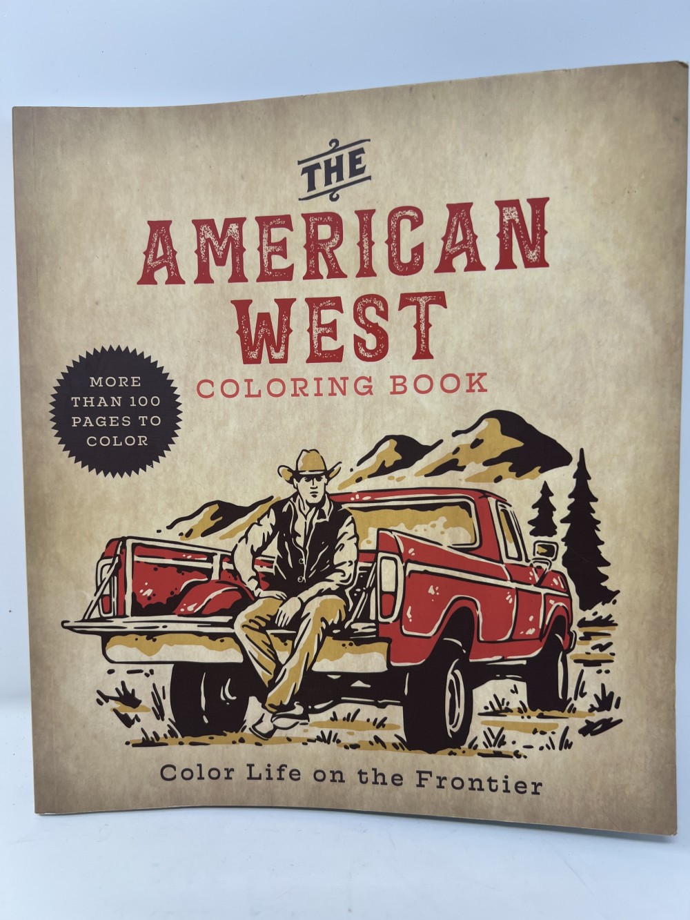 The American West Coloring Book