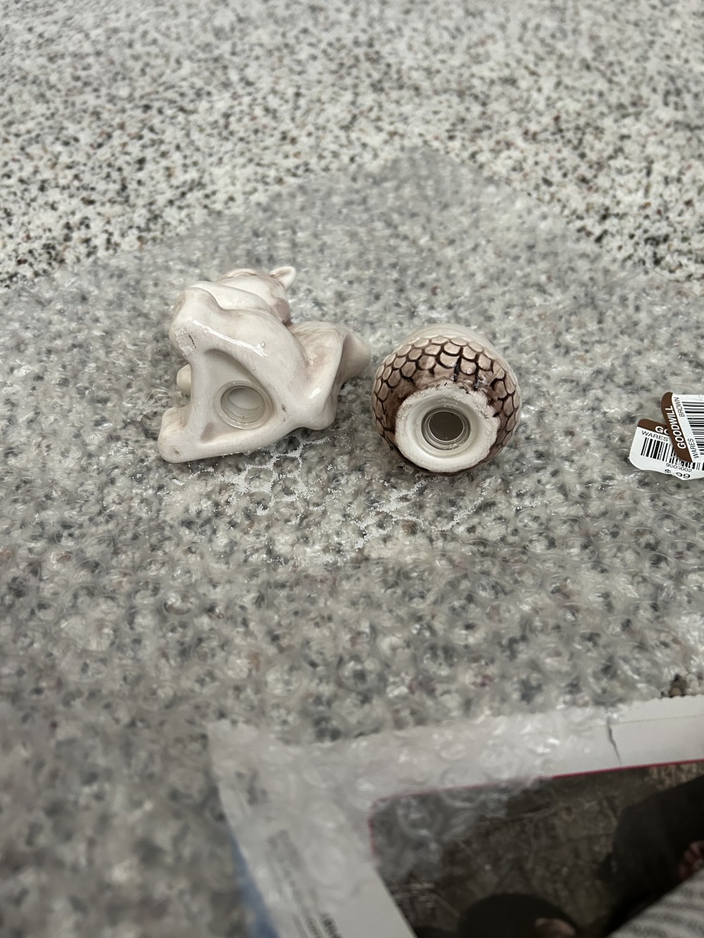 Squirrel and Acorn Salt and Pepper Shakers
