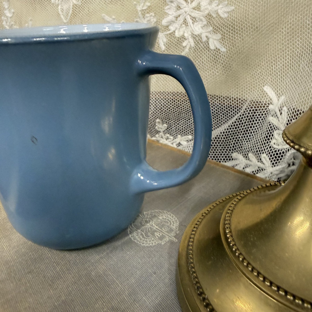 Corning Slate Blue Coffee Mug