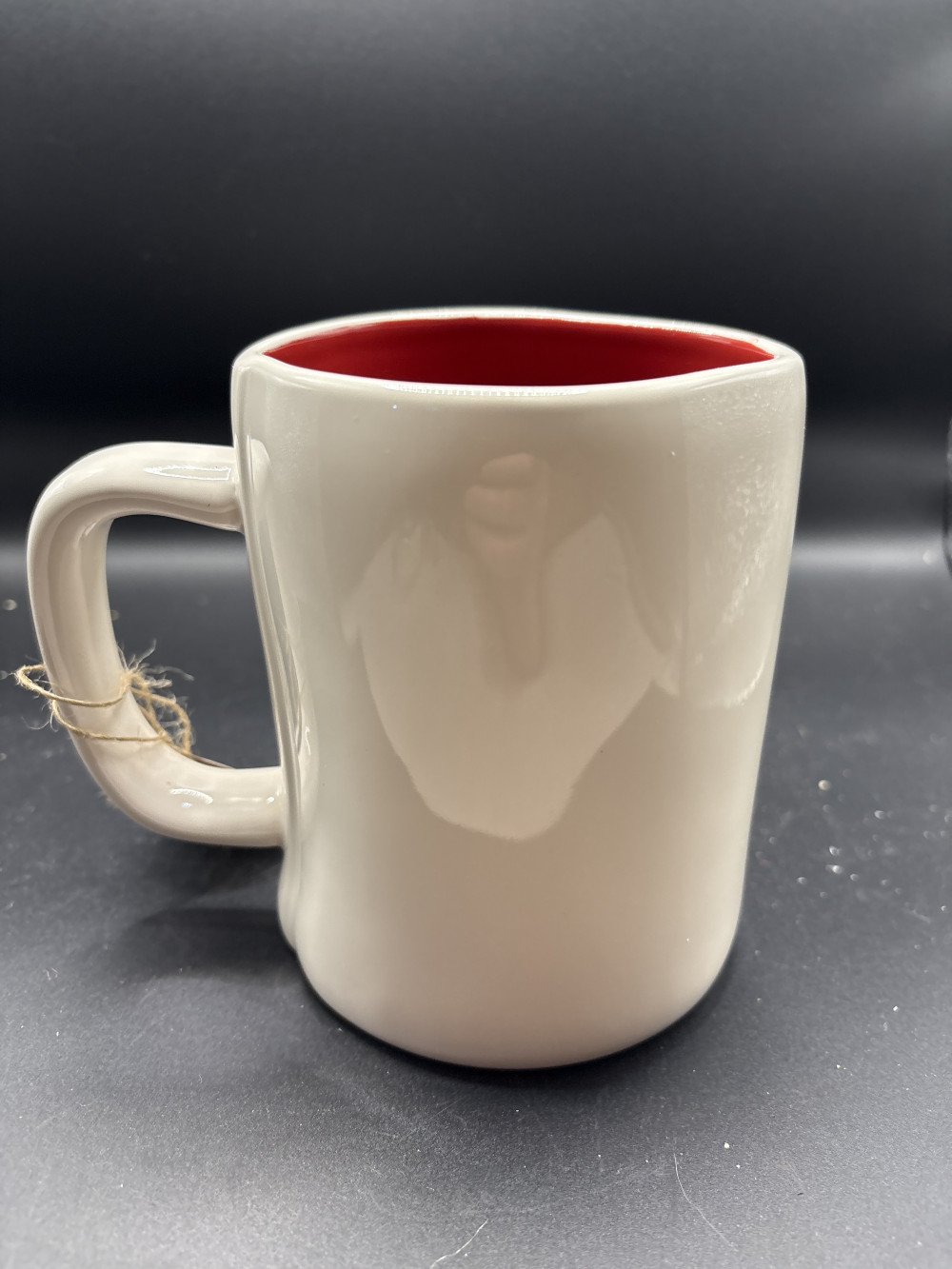 Rae Dunn Apple Cider Mug with Red Interior