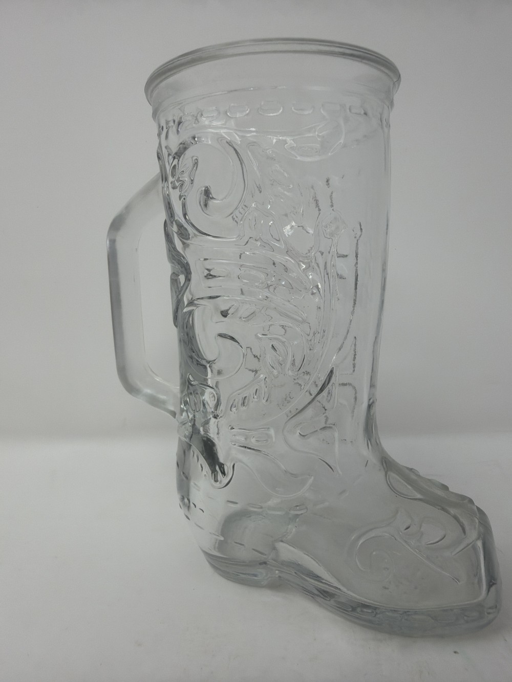 Western Boot Glass Mug