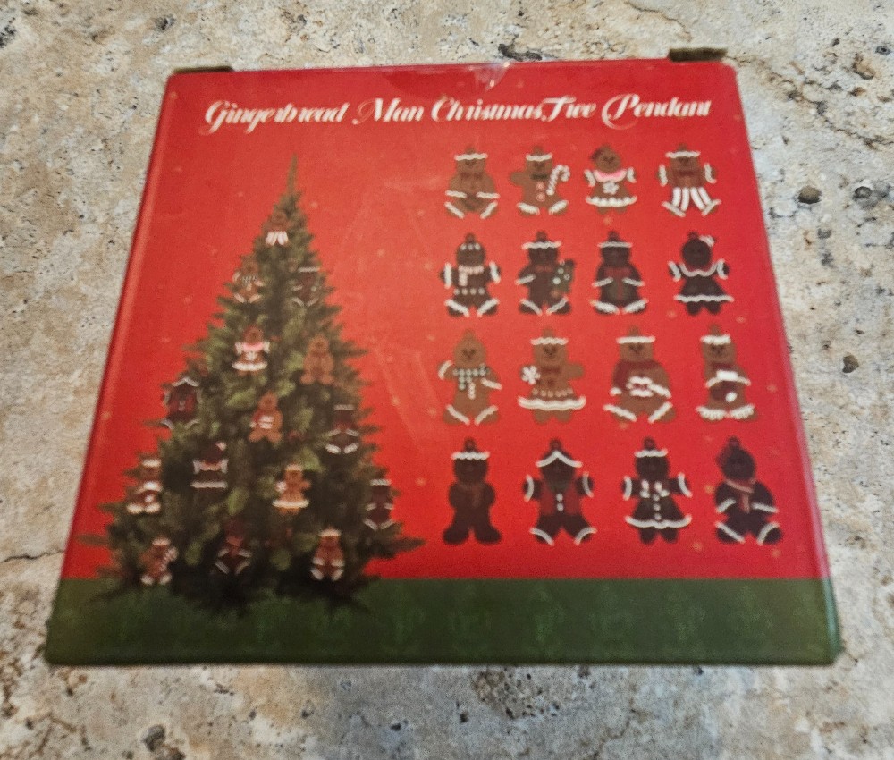 16 gingerbread man ornaments