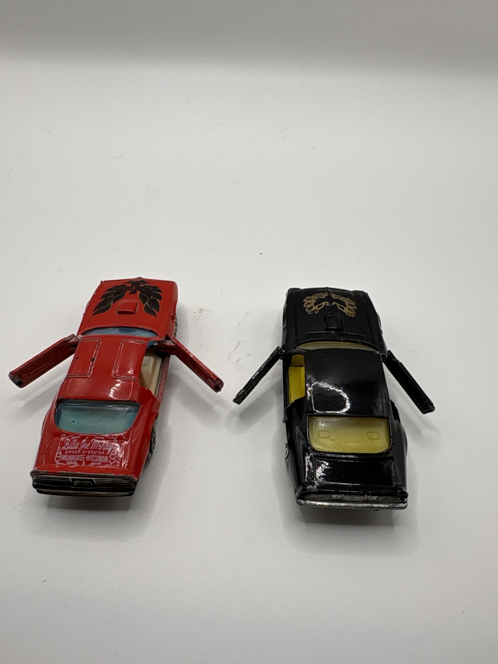 Pontiac Trans Am Diecast Cars Yatming and ERTL Vintage
