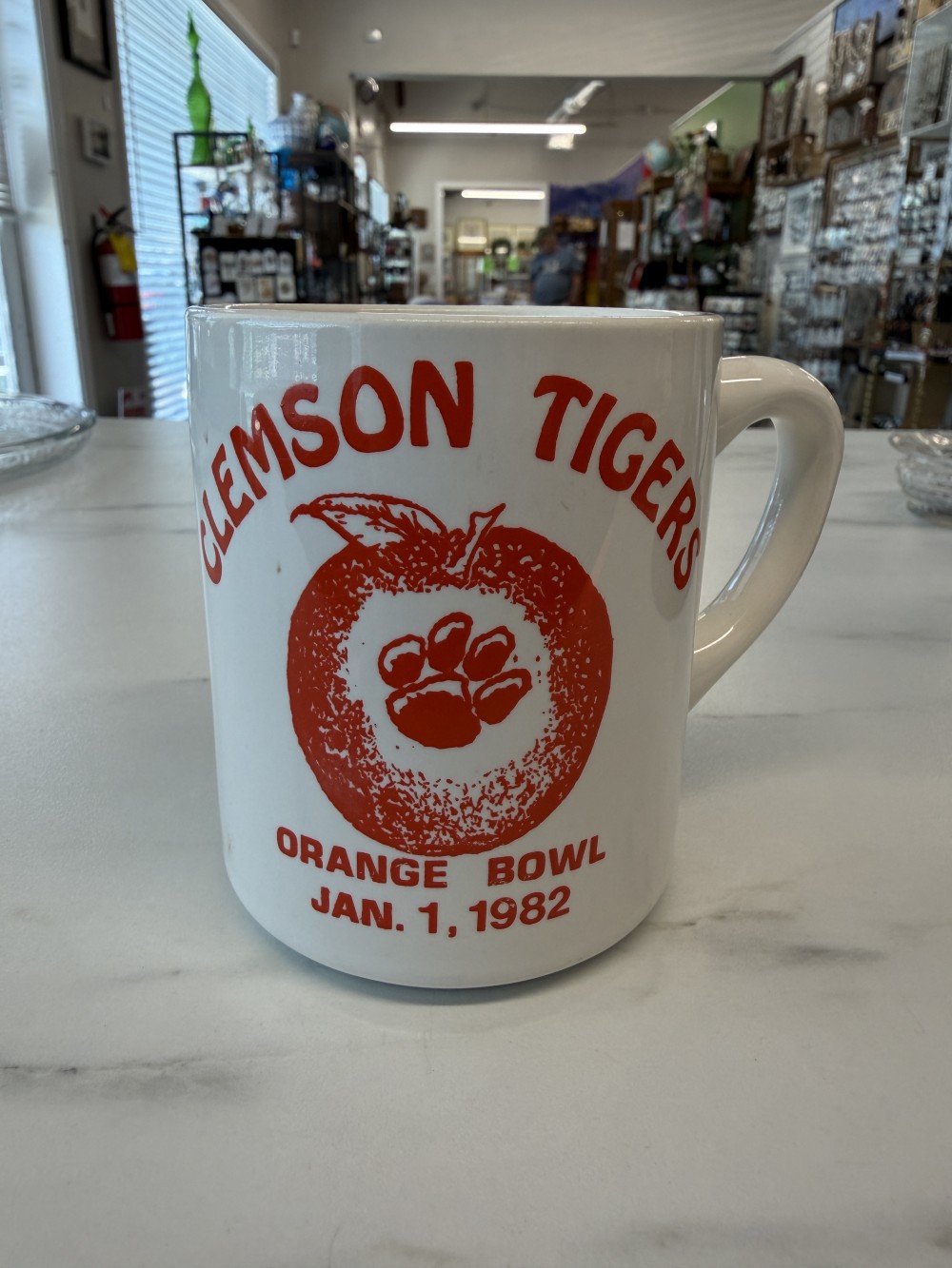 Clemson Tigers 1982 Orange Bowl Coffee Mug